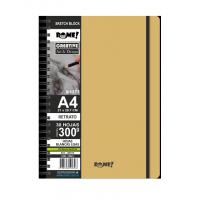 CUADERNO ROME 74021 A4 RETRATO X30HJS 300GRS LISO