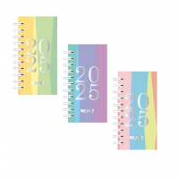 AGENDA ROME 2025 71081 POCKET SEMANAL C/ESP COLORES