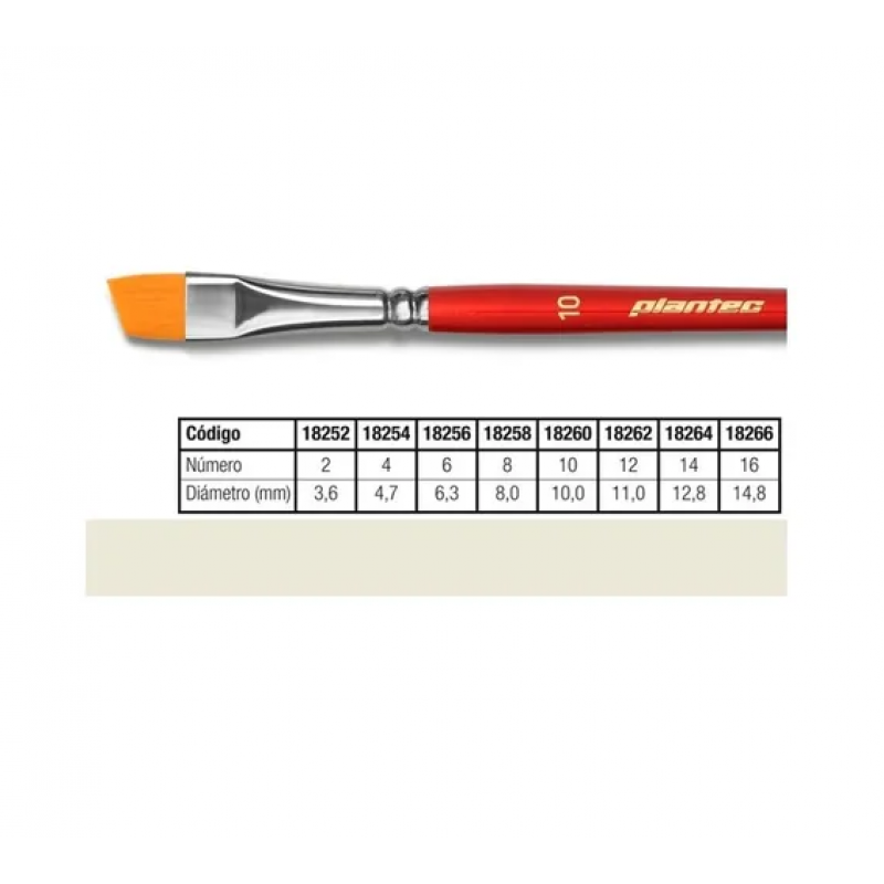 PINCEL PLAN TEC 8250 2 BISEL SINTET