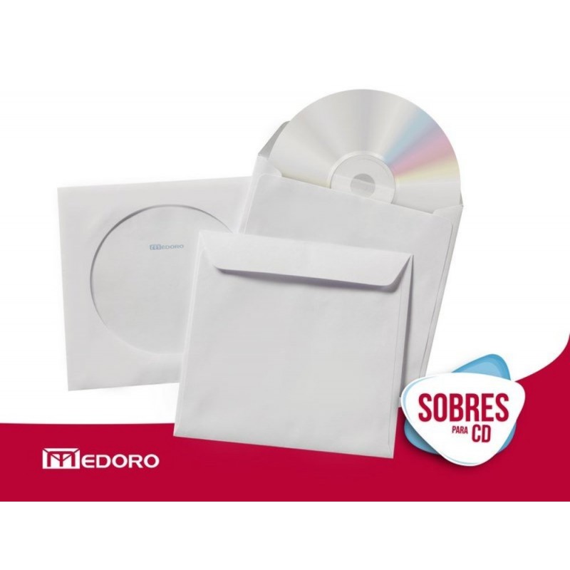 SOBRE MEDORO 1106 CD X 250 C/VENTANA
