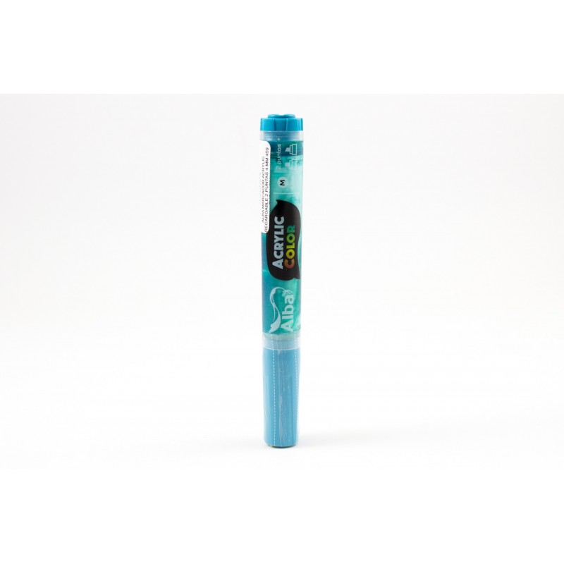 MARCADOR ALBA ACRYLIC M 444 CYAN 4 MM