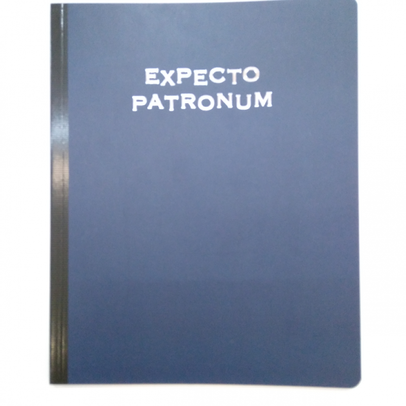 CUADERNO FERA T/B 25X20CM X 50HJS = EXPECTO PATRONUM